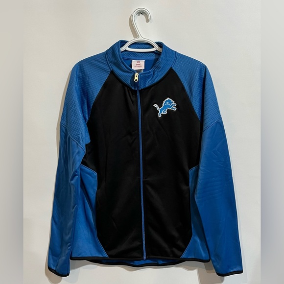 NFL Teens Apparel Lions Full Zip Jacket Size XL (15/17) - Picture 1 of 2